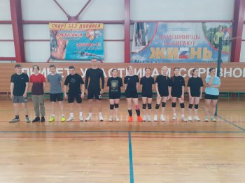 1 место наше в Межрайонном турнире по волейболу